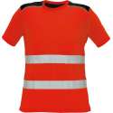 Knoxfield Signalisatie T-shirt HV - EN471 fluor rood, maat L