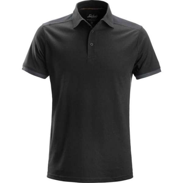 Snickers Workwear Snickers 2715 Polo AllroundWork Zwart/Staalgrijs Snickers Workwear Snickers 2715 Polo AllroundWork Zwart/Staalgrijs