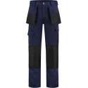 EM Workwear Werkbroek Oxford polyester/katoen navy/zwart maat 46