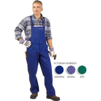 Tuinbroek korenbloem blauw maat 60