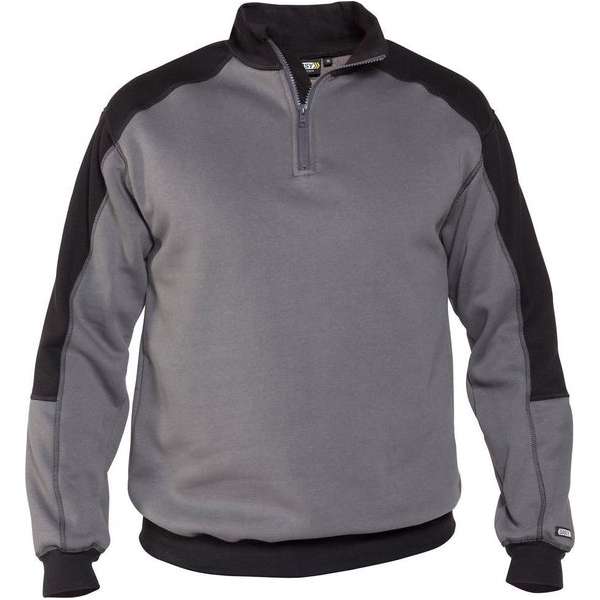 DASSY Basiel Werktrui Sweater Grijs/Zwart DASSY Basiel Werktrui Sweater Grijs/Zwart