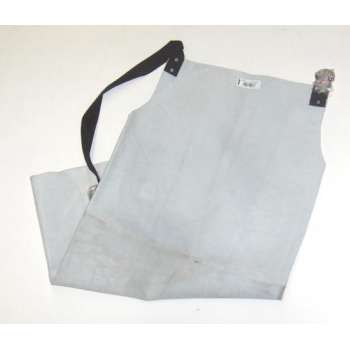 Lasschort leder 90 x 60 cm
