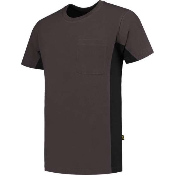 Tricorp T-shirt Bi-Color - Workwear - 102002 - Grijs-Zwart - maat L Tricorp T-shirt Bi-Color - Workwear - 102002 - Grijs-Zwart - maat L