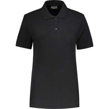 WorkWoman Poloshirt Outfitters Ladies - 81061 zwart - Maat XL