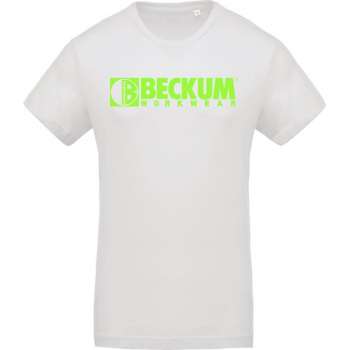 Beckum Workwear EBTS04 T-shirt met logo Wit M