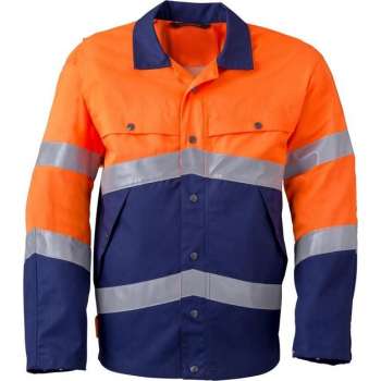 Havep 5361 Jack/Blouson Marine/Fluo Oranje maat 54
