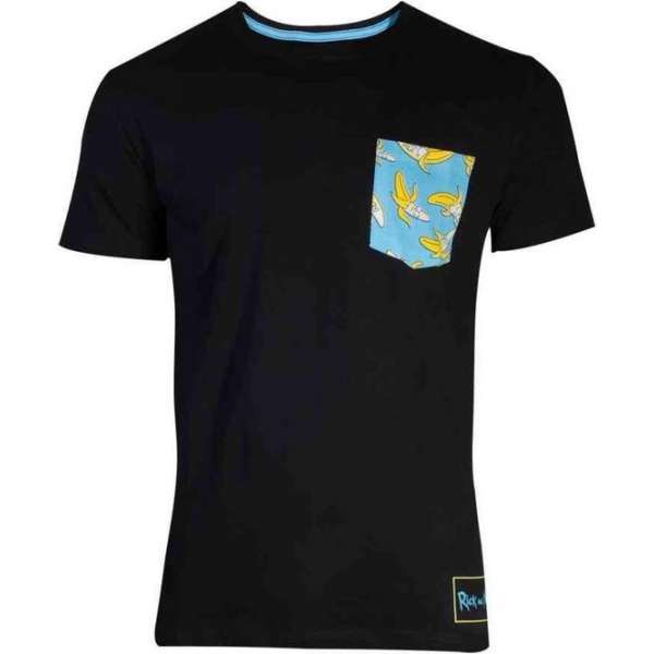 Rick & Morty - Banana Pocket T-shirt - M Rick & Morty - Banana Pocket T-shirt - M