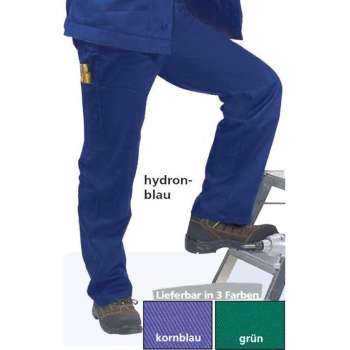 Werkbroek, hydronblauw, maat 31