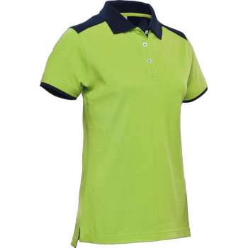 Santino Tivoli 2color Dames Polo-shirt (210g/m2) - Limegroen | Marine - XL