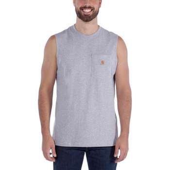 WORKWEAR POCKET SLEEVELESS T-SHIRT