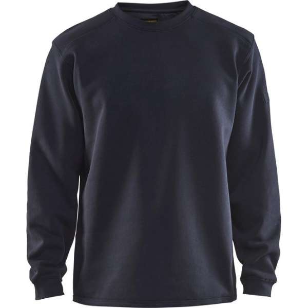 Besco 0370 Unisex Sweater – Ronde Hals – Donkerblauw maat L - Werktrui Besco 0370 Unisex Sweater – Ronde Hals – Donkerblauw maat L - Werktrui