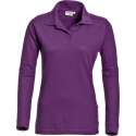 Santino Matt Dames Polo-shirt lange mouwen - Marine - L