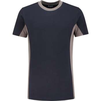 Workman T-Shirt Bi-Colour - 0402 navy / grijs - Maat 5XL