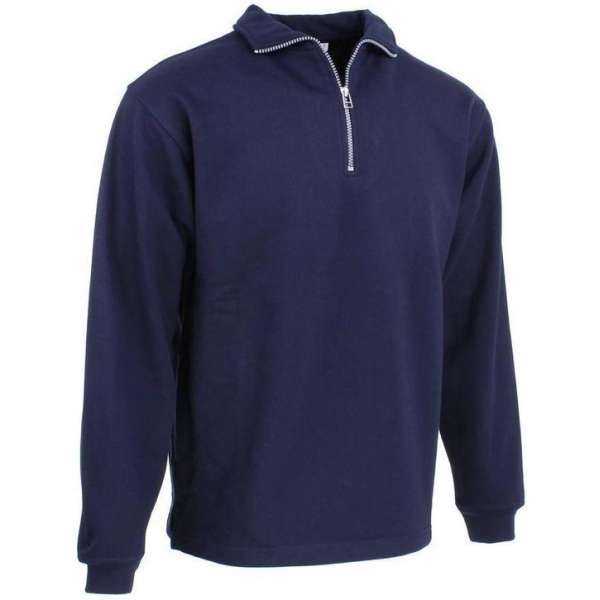 KREB Workwear® EVERT Zip Sweater MarineblauwXXL KREB Workwear® EVERT Zip Sweater MarineblauwXXL