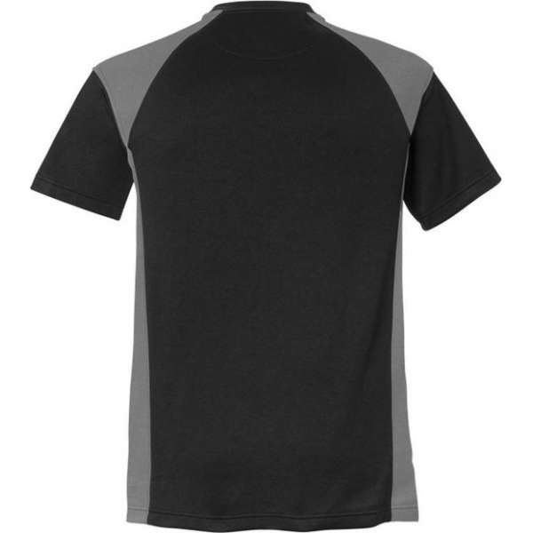 Fristads T-Shirt 7046 THV-996-Zwart/Grijs-2XL Fristads T-Shirt 7046 THV-996-Zwart/Grijs-2XL