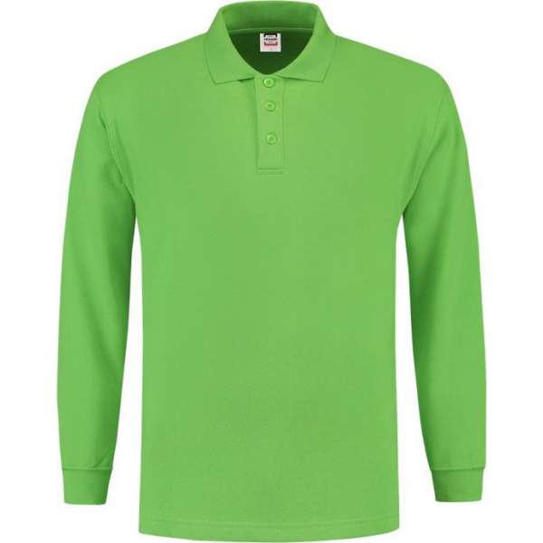 Tricorp Polosweater - Casual - 301004 - Limoengroen - maat S Tricorp Polosweater - Casual - 301004 - Limoengroen - maat S