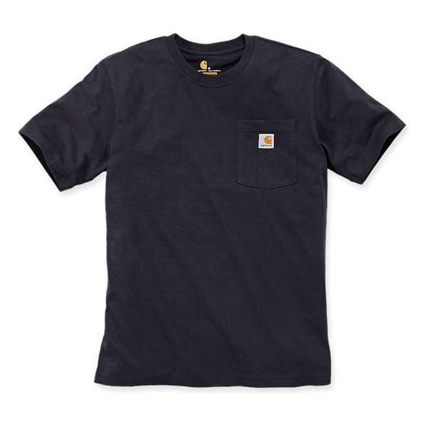 Carhartt 103296 Workwear Pocket T-Shirt - Relaxed Fit - Black - M Carhartt 103296 Workwear Pocket T-Shirt - Relaxed Fit - Black - M