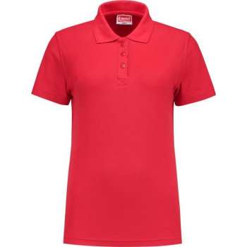 WorkWoman Poloshirt Outfitters Ladies - 81031 rood - Maat S