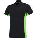 Tricorp Poloshirt Bi-Color - Workwear - 202002 - Navy-Limoengroen - maat 7XL
