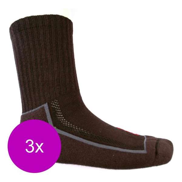 Stapp Unisex Anti Statisch Zwart - Sokken - 3 x 43-46 Stapp Unisex Anti Statisch Zwart - Sokken - 3 x 43-46