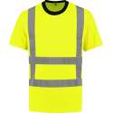 Yoworkwear T-shirt RWS Fluor Geel - Maat L