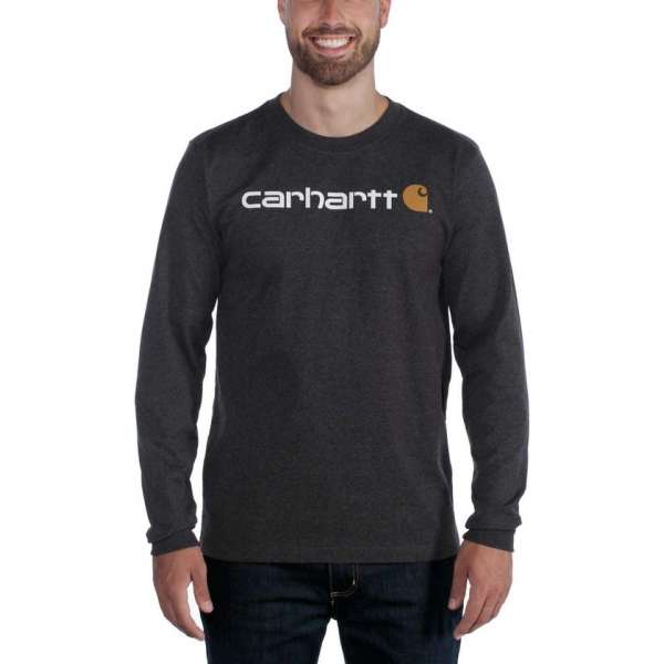 CARHARTT CORE LOGO T-SHIRT L/S CARHARTT CORE LOGO T-SHIRT L/S