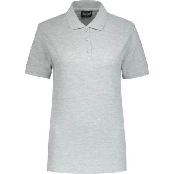 WorkWoman Poloshirt Outfitters Ladies - 81421 Grijs - Maat S WorkWoman Poloshirt Outfitters Ladies - 81421 Grijs - Maat S