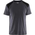 Werkshirt Blåkläder Bi-Colour Medium grijs/Zwart - maat M