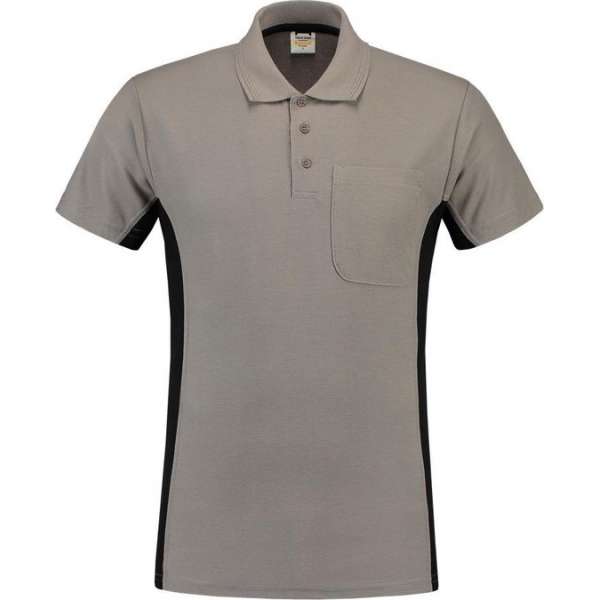 Tricorp Poloshirt Bi-Color - Workwear - 202002 - Grijs-Zwart - maat XS Tricorp Poloshirt Bi-Color - Workwear - 202002 - Grijs-Zwart - maat XS
