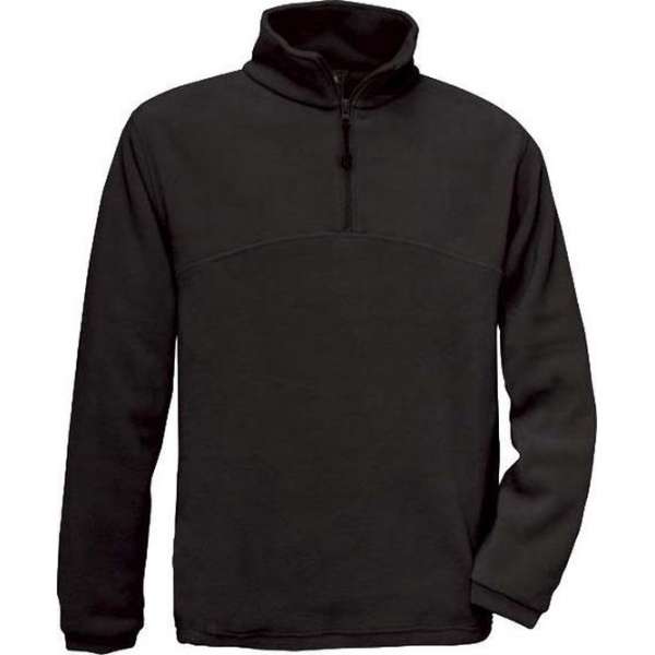 B&C HIGHLANDER Zip Sweater Fleece ZwartXL B&C HIGHLANDER Zip Sweater Fleece ZwartXL