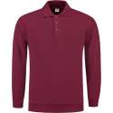Tricorp Polosweater boord - Casual - 301005 - wijnrood - maat XXL