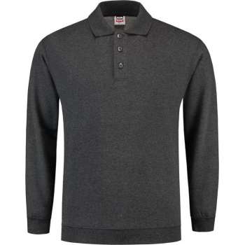 Tricorp Polosweater boord - Casual - 301005 - Antracietgrijs - maat 7XL