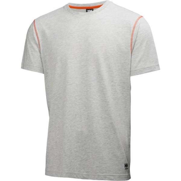 Helly Hansen Oxfort T-shirt (200gr/m2) - Grijs (melage) - L Helly Hansen Oxfort T-shirt (200gr/m2) - Grijs (melage) - L