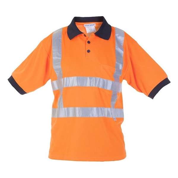 Hydrowear Tilburg Polo Shirt Oranje maat M Hydrowear Tilburg Polo Shirt Oranje maat M