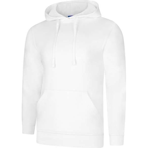 Uneek UC509 Deluxe Hooded Sweatshirt-Zwart-XXXL Uneek UC509 Deluxe Hooded Sweatshirt-Zwart-XXXL