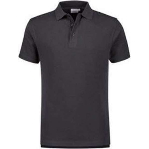 Santino Ricardo Polo-shirt korte mouwen - XL - Antraciet - Geen bedrukking Santino Ricardo Polo-shirt korte mouwen - XL - Antraciet - Geen bedrukking