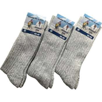 Socke - Norweger Sokken Socks 3P Heren Dames - 3-Pack - Maat 39/42 - Noorse Sokken - Sokken Heren - Sokken Dames