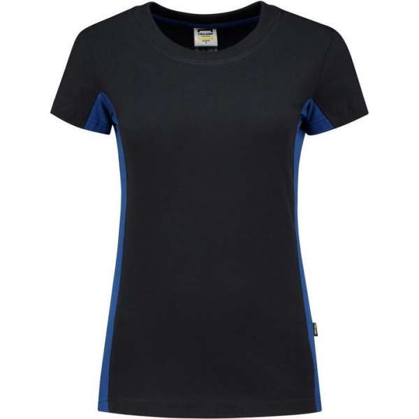 Tricorp t-shirt bi-color Dames - 102003 - navy / koningsblauw - maat 3XL Tricorp t-shirt bi-color Dames - 102003 - navy / koningsblauw - maat 3XL