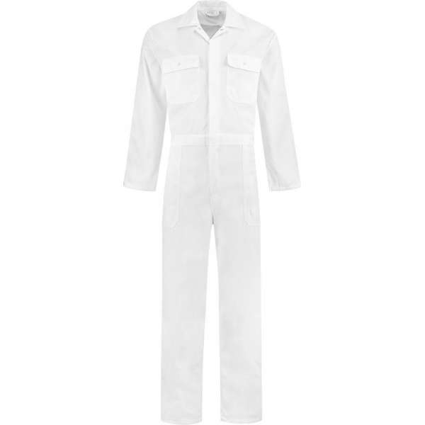 EM Workwear Overall Polyester/Katoen Wit - Maat 66