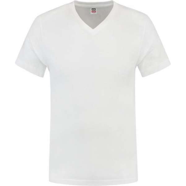 Tricorp T-shirt V-hals fitted - Casual - 101005 - Wit - maat XS Tricorp T-shirt V-hals fitted - Casual - 101005 - Wit - maat XS