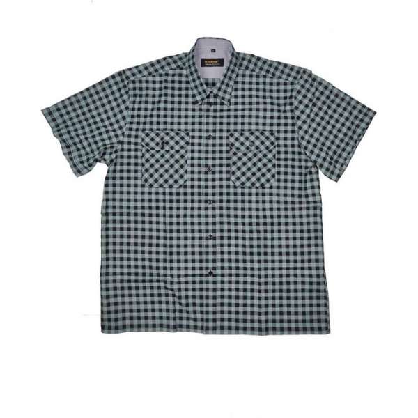 STØRVIK Werkblouse Korte Mouw Heren Olijfgroen - Maat XL - FARSUND STØRVIK Werkblouse Korte Mouw Heren Olijfgroen - Maat XL - FARSUND