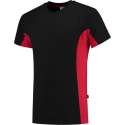 Tricorp T-shirt Bi-Color - Workwear - 102002 - Donkergrijs-Zwart - maat 5XL