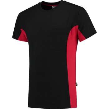 Tricorp T-shirt Bi-Color - Workwear - 102002 - Donkergrijs-Zwart - maat 5XL
