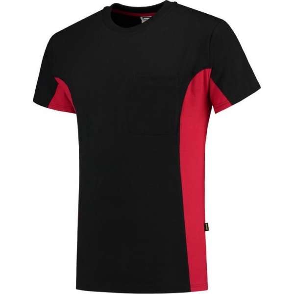 Tricorp T-shirt Bi-Color - Workwear - 102002 - Donkergrijs-Zwart - maat 5XL Tricorp T-shirt Bi-Color - Workwear - 102002 - Donkergrijs-Zwart - maat 5XL