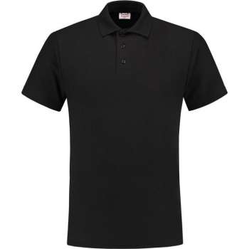 Tricorp Poloshirt 100% katoen - Casual - 201007 - Zwart - maat 5XL