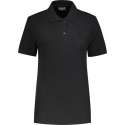 WorkWoman Poloshirt Outfitters Ladies - 81061 zwart - Maat 2XL