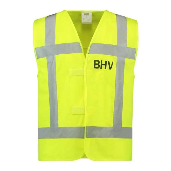 Tricorp Veiligheidsvest RWS BHV 453016 Fluor Geel - Maat 5XL Tricorp Veiligheidsvest RWS BHV 453016 Fluor Geel - Maat 5XL