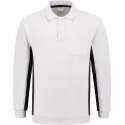 Tricorp 302001 Polosweater Wit Donkergrijs maat XS