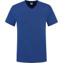 Tricorp T-shirt V Hals Slim Fit 101005 Koningsblauw  - Maat L