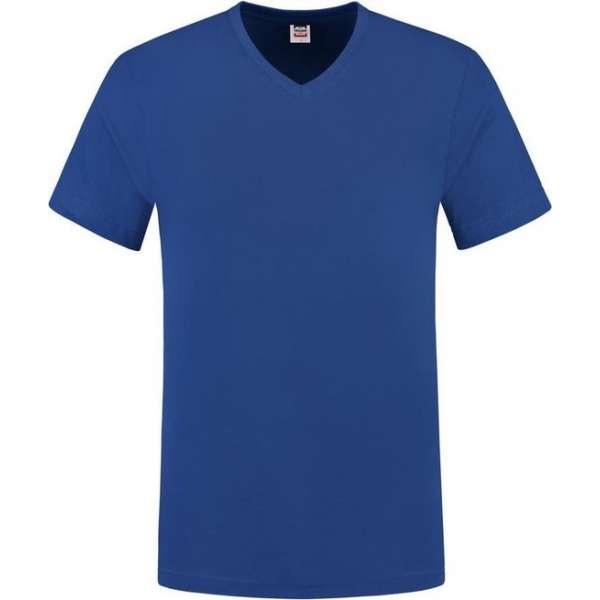 Tricorp T-shirt V Hals Slim Fit 101005 Koningsblauw  - Maat L